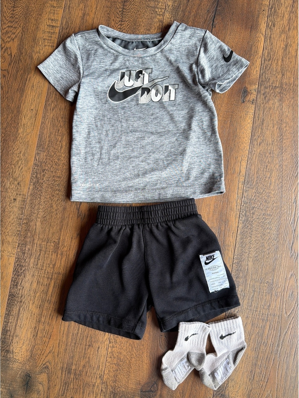 Nike Toddler Athletic Set with Socks - Size 18m